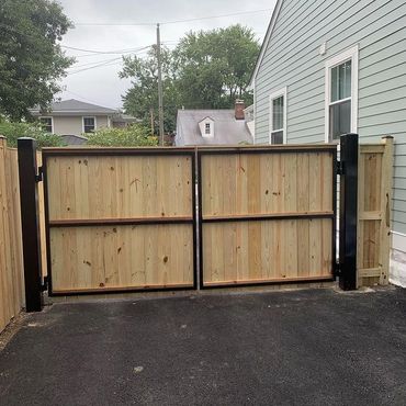 residential gate door