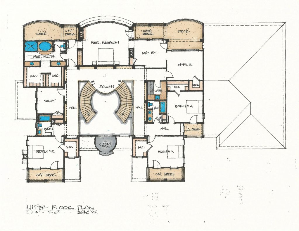 Le-Ceja Residence
Upper Floor Plan