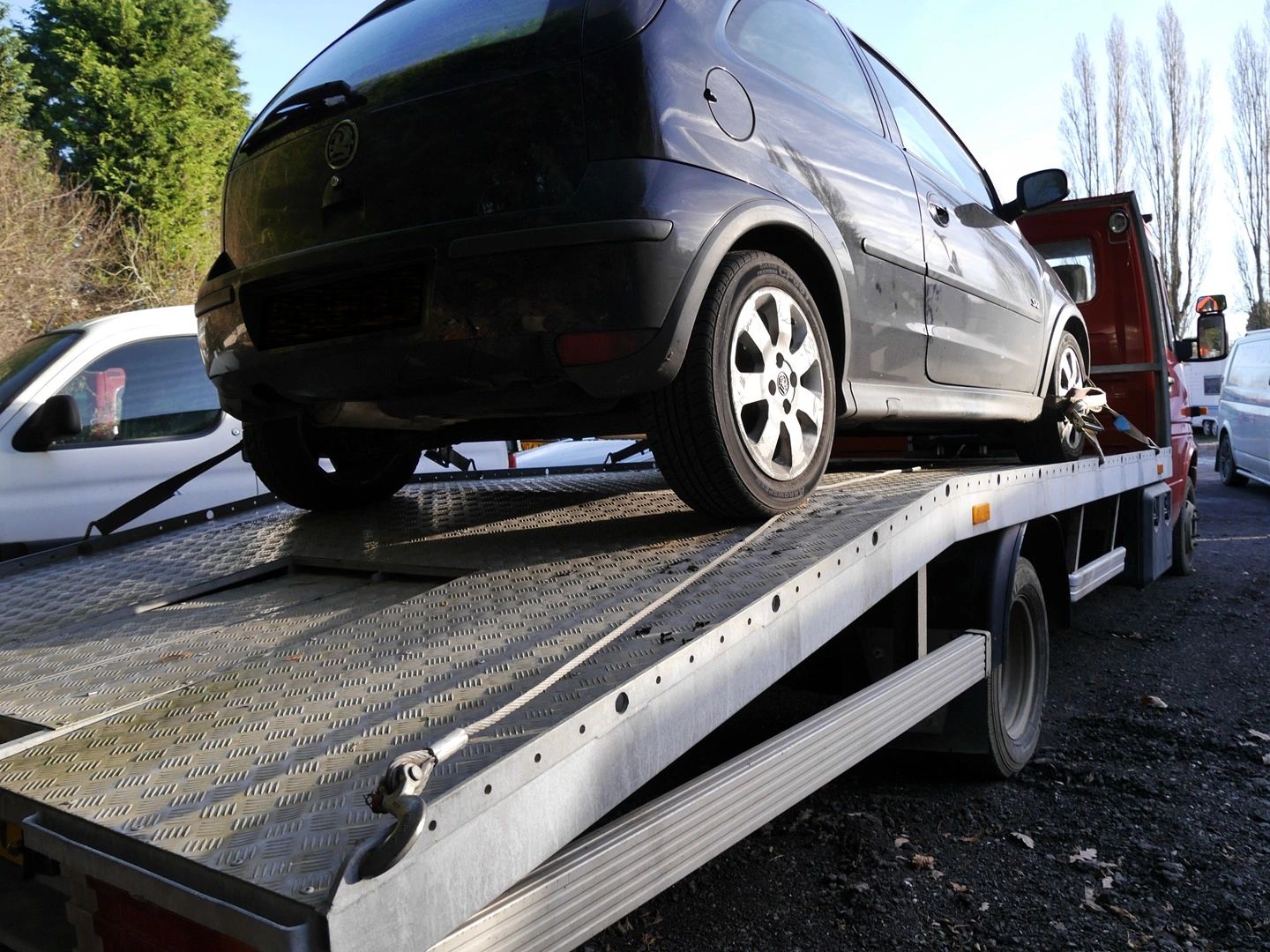 Car bought loaded on Recovery 