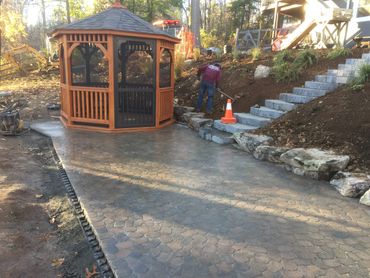 Gazebo and Outdoor Landscape Features by Regency Landscape, LLC