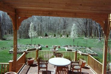 Patio and Gazebo Outdoor Landscape Features by Regency Landscape, LLC