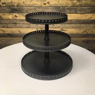 cake stand, cupcake stand, gray wedding decor, Greensburg, Batesville, Sunman