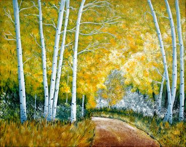 Aspens Painting