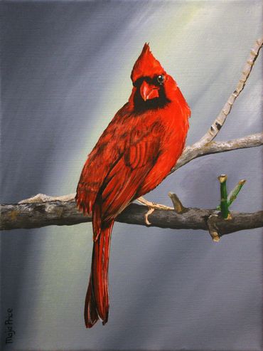 Cardinal Painting