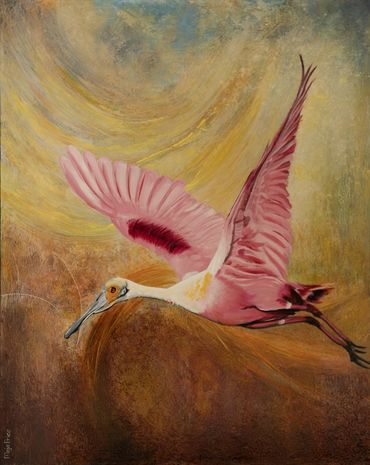 Spoonbill
Acrylic on Canvas 24" x 30"
$350 + shipping
Contact Maja for more information.