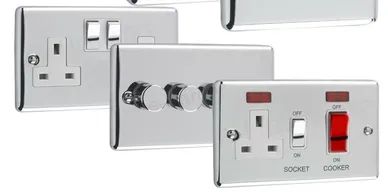 Book Handyman for power sockets replacements. 