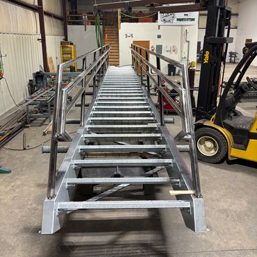 Lost Dog Acres Custom Fabricated Staircase And Railings