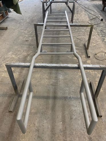 lost dog acres welding ladder