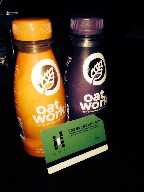 Oat Works Product Placement at Hotel BPM