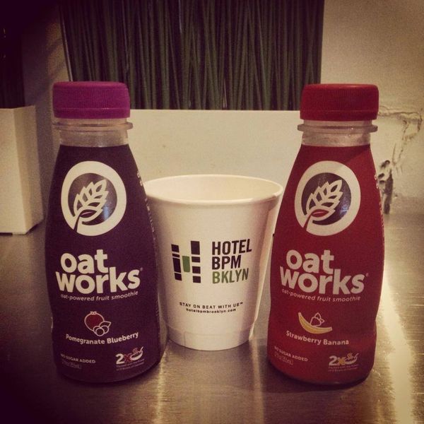 Oat Works Product Placement at Hotel BPM