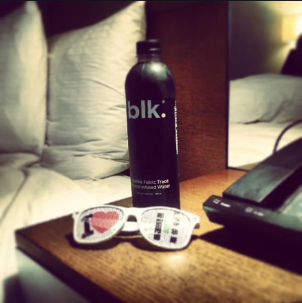 Black Water product placement in rooms at Hotel BPM Brooklyn