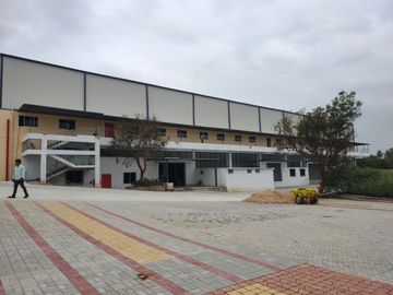 Industrial space with land and shed building for rent at Bidadi Industrial Area near Bangalore