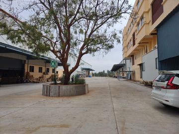 Industrial space with land and building for rent at Bidadi Industrial Area near Bangalore 