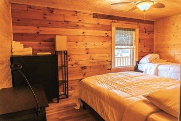 Bedroom 2 with a Queen and a Twin Bed