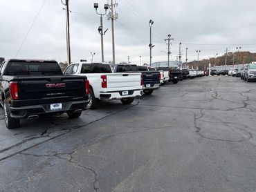 Trucks? Who’s got Trucks. We do! Huge selection good miles and great price! Sold 4 today! We go
