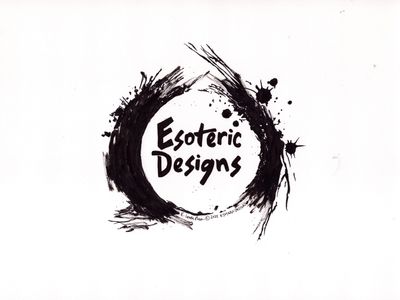 Esoteric Designs Logo-pen + ink