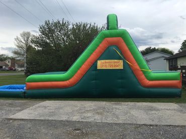 About 18ft tall.Green waterside $400