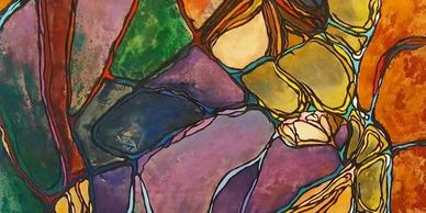 Painting by Madeleine Schooley