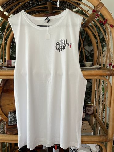 The Chilli Chip Co Tank Top assorted colours S/M/L/XL