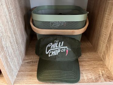 The Chilli Chip Co Caps Green/Fawn