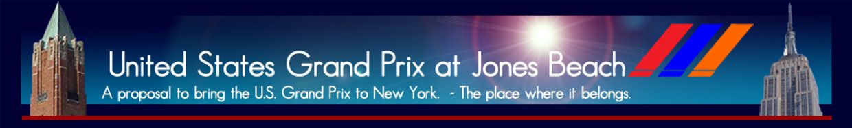 US Grand Prix at Jones beach, F1 New York, Formula 1 New York, USGP New York, USGP NY