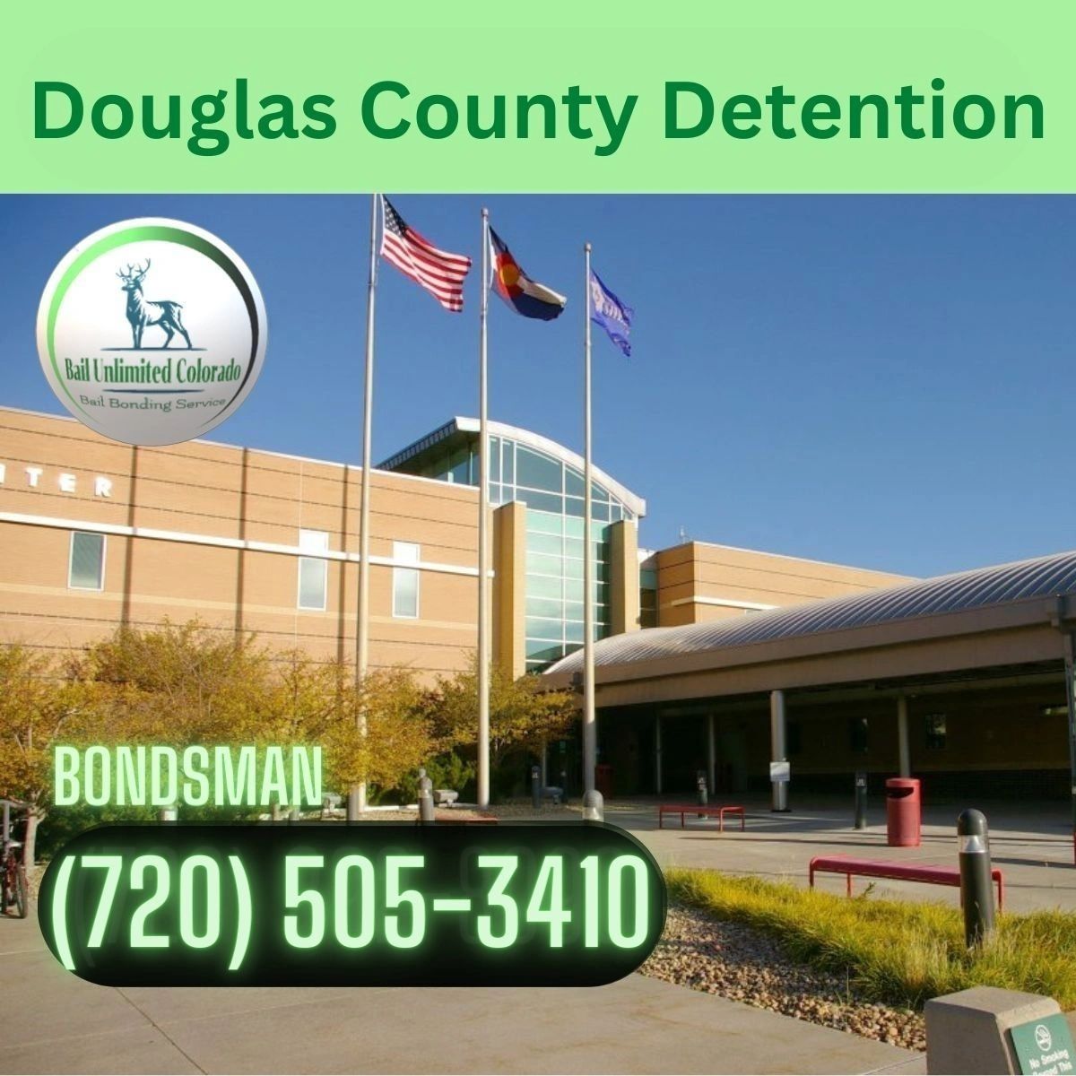 Douglas County Detention Jail Bail Unlimited Colorado (720) 505-3410 Bondsman. Bail Bonding Service