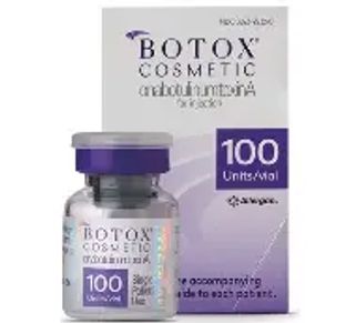Botox Cosmetic vial and packaging for aesthetic treatments.