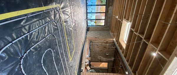 underfloor heating, liquid screed, flowable screed