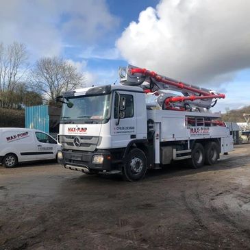 Concrete 24M boom pump, concrete pump hire