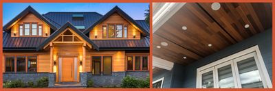 beautiful home with Paneltek siding