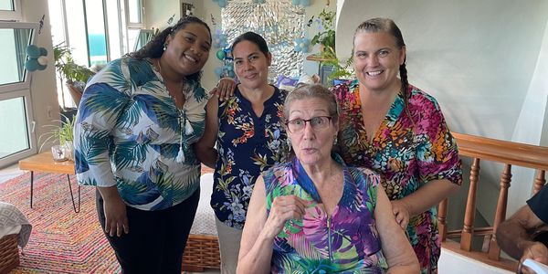 Group of women smiling