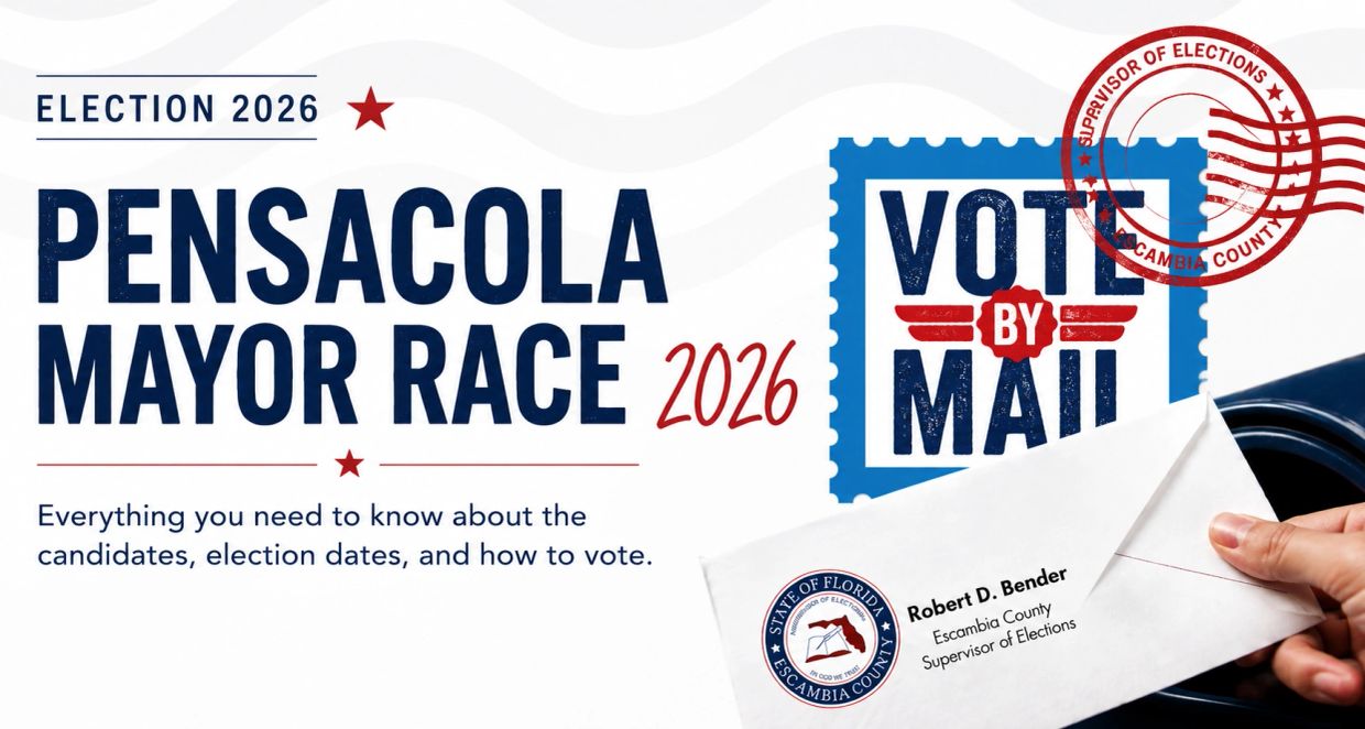 Pensacola Mayor Race 2026 Candidate information Election Guide Escambia Votes Compare the candidates