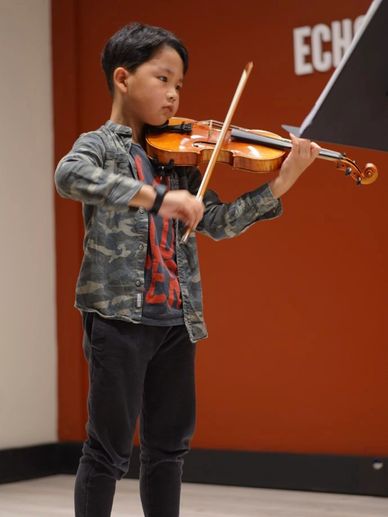 kings peak international music competition Spring 2022 violin winner