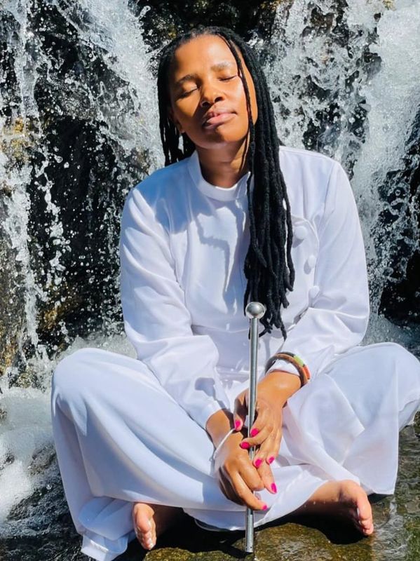 This image is about water cleansing for spiritual healing purpose.