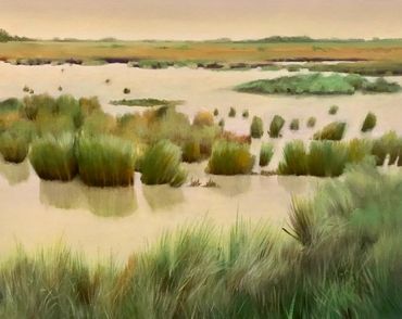 Contemporary art, environment, Nature, landscape painting