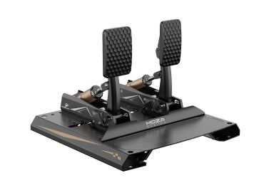 MOZA Racing dual pedal set for simulators.