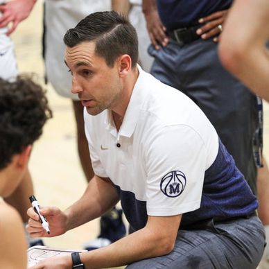 Mitch Reaves during a time-out
