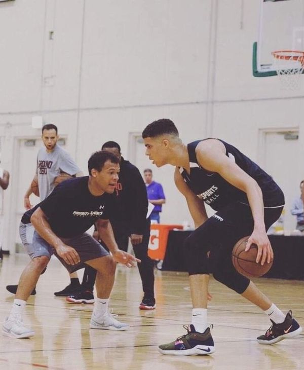 Jason Benadretti NBA training