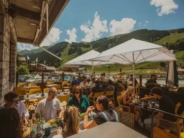 Jacks Bar, situated at La Chaudanne, open from 8am until late evening.