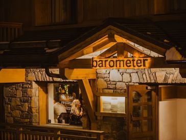 Barometer in Méribel Centre