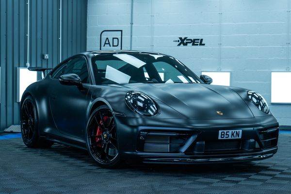 Porsche 911 GTS Xpel paint protection film matte stealth ppf. Edinburgh Scotland Autobath Detailing