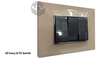 Glassio Ivory Gold with TG Switch EA Poonawala