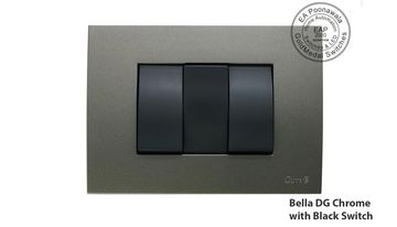 EA Poonawala Bella DG Chrome with Black Switch