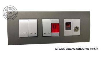 EA Poonawala Bella DG Chrome with Silver Switch