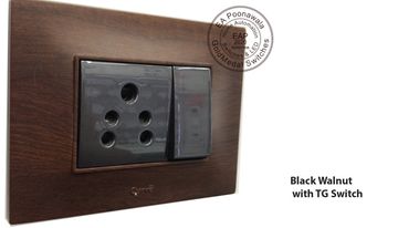 Glassio Black Walnut with TG Switch EA Poonawala