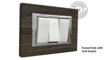 EA Poonawala Fumed Oak with Soft Switch