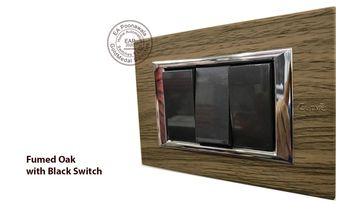 EA Poonawala Fumed Oak with TG Switch