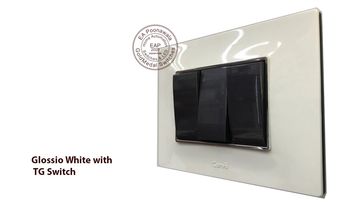 Glassio White with TG Switch EA Poonawala