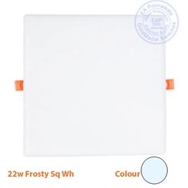 Goldlights Frosty 22 watts Round Brilliant White Frameless LED Light Gold Medal