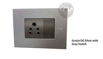 Grazia DG Silver with Grey Switch EA Poonawala